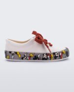 White Melissa Fashion Mini Street Mickey And Friends Baby