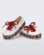 White Melissa Fashion Mini Street Mickey And Friends Baby - Image 3