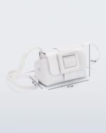 White Mini Cross Bag Buckle Up Viktor & Rolf Melissa Fashion - Image 6